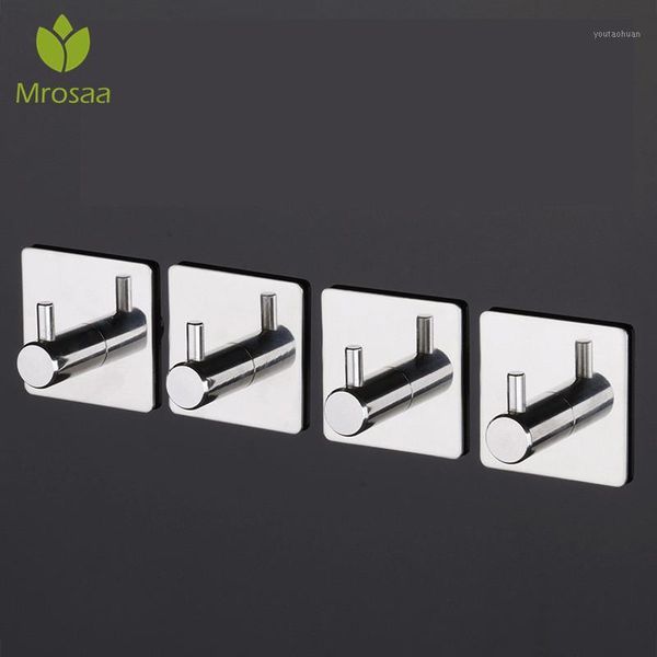 hooks & rails fashion high-end sticker adhesive stainless steel wall door clothes coat hat hanger kitchen bathroom rustproof towel hooks1
hooks & rails fashion high-end sticker adhesive stainless steel wall door clothes coat hat hanger kitchen bathroom rustproof towel hooks1