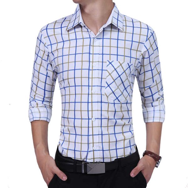 men's plaid 2019 fashion brand men long sleeve shirts slim fit business shirt social clothes xxl, White;black
men's plaid 2019 fashion brand men long sleeve shirts slim fit business shirt social clothes xxl, White;black