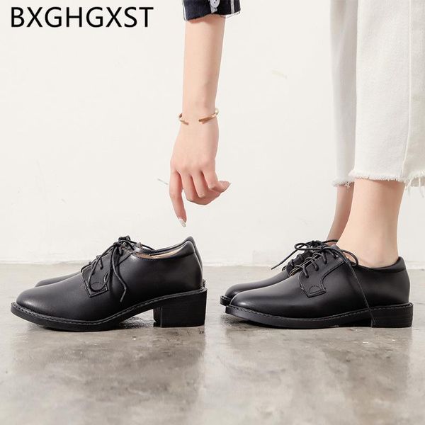 leather shoes women ladies high heels harajuku oxford shoes for women creepers 2020 fashion low heel zapatos mujer casual, Black
leather shoes women ladies high heels harajuku oxford shoes for women creepers 2020 fashion low heel zapatos mujer casual, Black