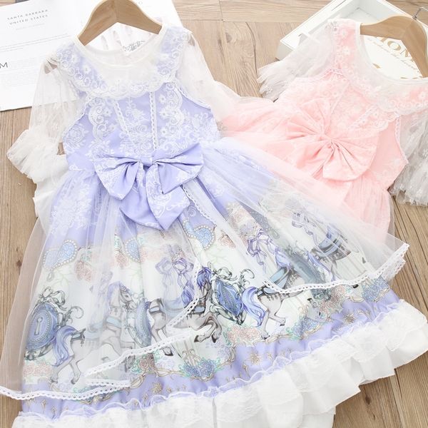 hqvbf girls lace new wear children's 2020 summer children's dress net red lolita lace stitching bow girlsdress fxqky, Black;gray
hqvbf girls lace new wear children's 2020 summer children's dress net red lolita lace stitching bow girlsdress fxqky, Black;gray
