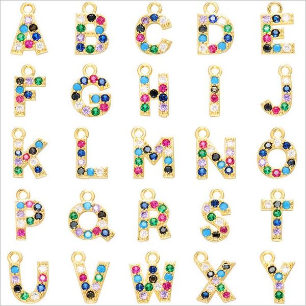 micro pave colorful rhinestone letter charms pendant earrings findings brass initial necklace jewelry accessories wholesale, Bronze;silver
micro pave colorful rhinestone letter charms pendant earrings findings brass initial necklace jewelry accessories wholesale, Bronze;silver