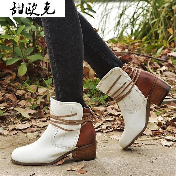 2020 new winter women boots european fashion ankle boots round head pu shoes women roman retro short ankle botas mujer1, Black
2020 new winter women boots european fashion ankle boots round head pu shoes women roman retro short ankle botas mujer1, Black