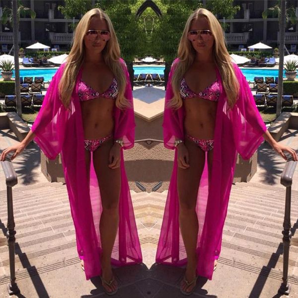 2021 summer beach cover up women chiffon dress robe plage candy color kaftan bikini cover up tunic sarong swimsuit, Black;gray
2021 summer beach cover up women chiffon dress robe plage candy color kaftan bikini cover up tunic sarong swimsuit, Black;gray
