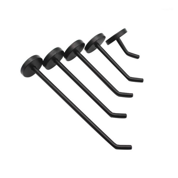 hooks & rails single hook coat mablack surface elephant nose wall-mount - pack of 41
hooks & rails single hook coat mablack surface elephant nose wall-mount - pack of 41