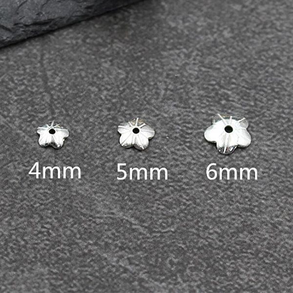 20pcs 925 sterling silver color accessories jewelry diy gasket flower tray flower hat handmade beads bracelet spacer h jllbim, Black
20pcs 925 sterling silver color accessories jewelry diy gasket flower tray flower hat handmade beads bracelet spacer h jllbim, Black