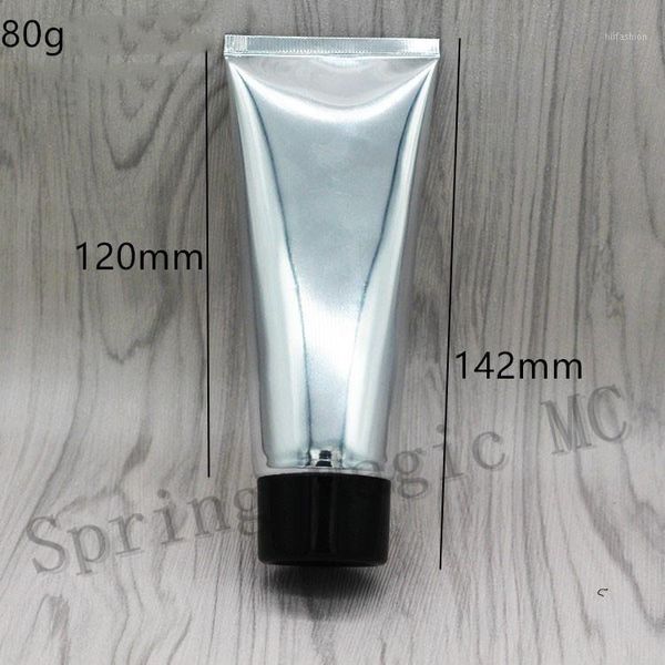 50pcs 80ml shiny gold/silver soft tube for emulsion/bb cream cosmetic packaging tube 80g plastic soft skin care hose1
50pcs 80ml shiny gold/silver soft tube for emulsion/bb cream cosmetic packaging tube 80g plastic soft skin care hose1