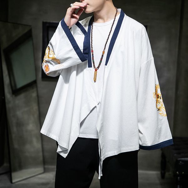 2021 spring summer new man coats chinese style embroidered cotton linen male classic jackets streetwear clothing koqv, Black;brown
2021 spring summer new man coats chinese style embroidered cotton linen male classic jackets streetwear clothing koqv, Black;brown