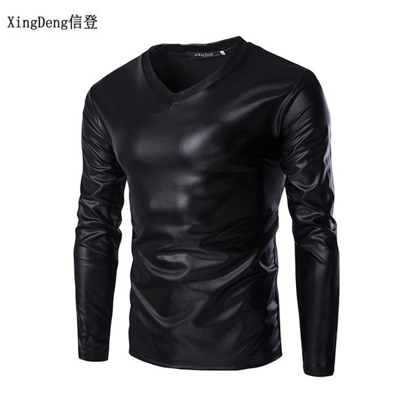 leather dj bar and show nightclub clothing men's large size round collar t-shirt men tees spring clothes kg-111, White;black
leather dj bar and show nightclub clothing men's large size round collar t-shirt men tees spring clothes kg-111, White;black