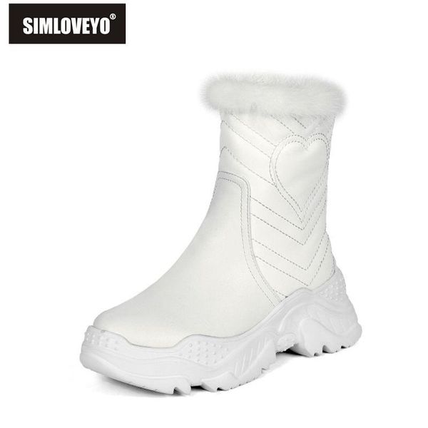 simloveyo 2020 женщина snow boots плюшевые полный зерна кожа круглый toe квадратным каблуком zip размер 34-40 белый черный повседневный осен, Black
simloveyo 2020 женщина snow boots плюшевые полный зерна кожа круглый toe квадратным каблуком zip размер 34-40 белый черный повседневный осен, Black