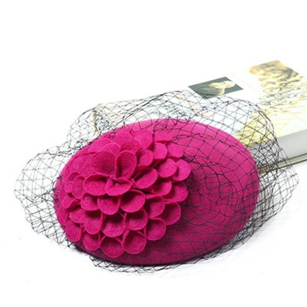 elegant wool felt women hat veil vintage fedoras mesh wedding party church hats winter banquet female berets lm004 h wmtknc
elegant wool felt women hat veil vintage fedoras mesh wedding party church hats winter banquet female berets lm004 h wmtknc