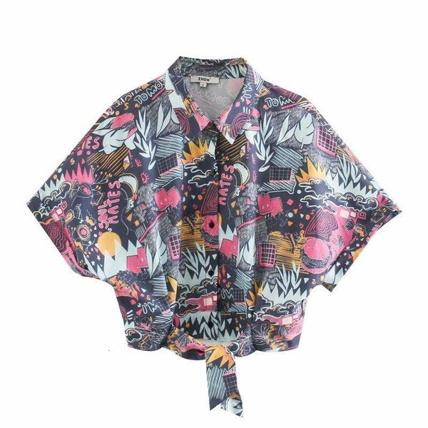 new 2020 women fashion graffiti print hem bow tied casual smock blouse female short sleeve chic buttons shirts brand ls6537, White
new 2020 women fashion graffiti print hem bow tied casual smock blouse female short sleeve chic buttons shirts brand ls6537, White