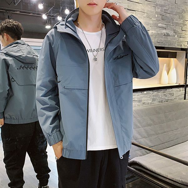 men's coat spring and 2019 new korean cool casual work clothes fashion brand autumn jacket, Black;brown
men's coat spring and 2019 new korean cool casual work clothes fashion brand autumn jacket, Black;brown