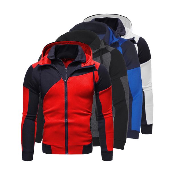 mens brand hoodies sweatshirts autumn patchwork hoody fleece tracksuit winter warmer zipper hooded running sports coats m-3xl, Black
mens brand hoodies sweatshirts autumn patchwork hoody fleece tracksuit winter warmer zipper hooded running sports coats m-3xl, Black