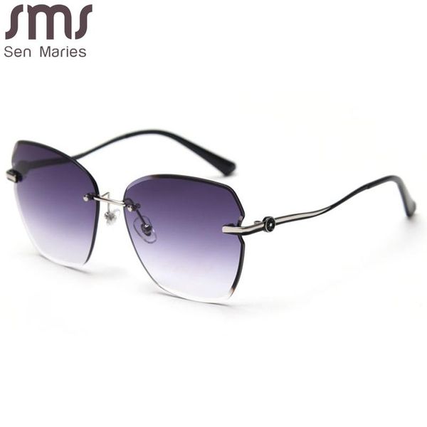sunglasses 2021 vintage rimless men women square metal frame steampunk retro sun glasses luxury eyewear uv400, White;black
sunglasses 2021 vintage rimless men women square metal frame steampunk retro sun glasses luxury eyewear uv400, White;black
