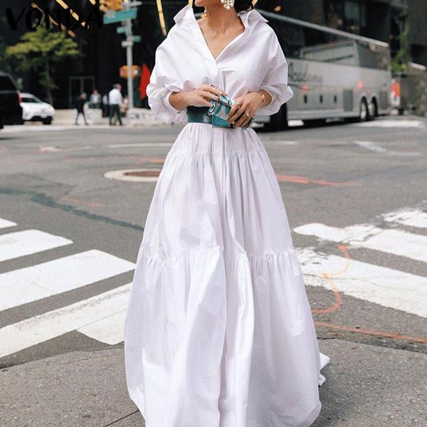 women shirt dress 2020 ladies lantern sleeve solid color party dresses plus size bohemian loose vestidos femme sundress, Black;gray
women shirt dress 2020 ladies lantern sleeve solid color party dresses plus size bohemian loose vestidos femme sundress, Black;gray