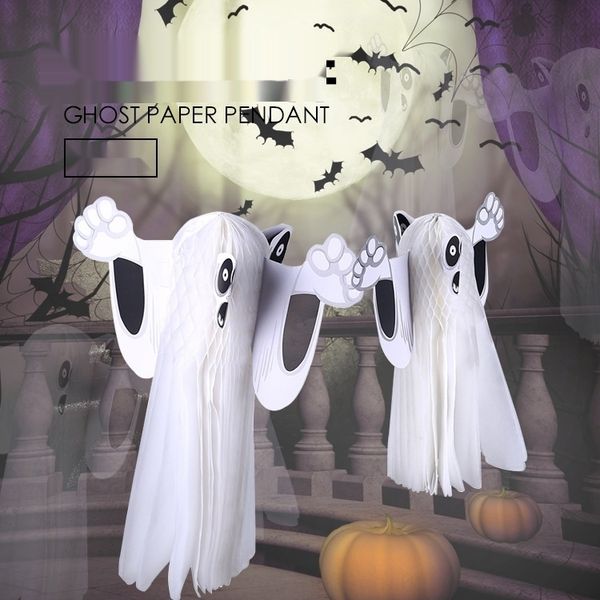 2jl46 halloween pendanthaunted bar ktv ktv house three-dimensional products pendant decoration props paper pendants honeycomb ball bar ghost 
2jl46 halloween pendanthaunted bar ktv ktv house three-dimensional products pendant decoration props paper pendants honeycomb ball bar ghost