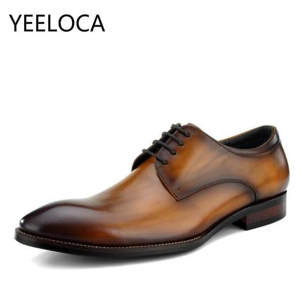 yeeloca gradient color cow leather handmade dress shoes men real leather shoes business square toe lace up suit men, Black
yeeloca gradient color cow leather handmade dress shoes men real leather shoes business square toe lace up suit men, Black