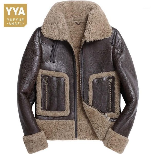 2020 real merino sheep fur coat women luxury wool liner genuine leather fur collar moto biker shearling jacket harajuku female1, Black
2020 real merino sheep fur coat women luxury wool liner genuine leather fur collar moto biker shearling jacket harajuku female1, Black