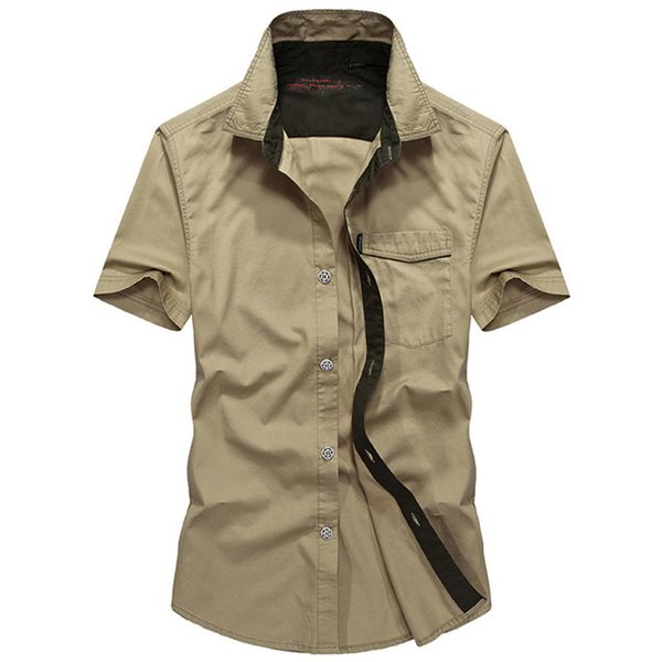 2020 cotton military-style casual shirts of short-sleeve men regular fitting man chemise shirt homme military zo1e, White;black
2020 cotton military-style casual shirts of short-sleeve men regular fitting man chemise shirt homme military zo1e, White;black