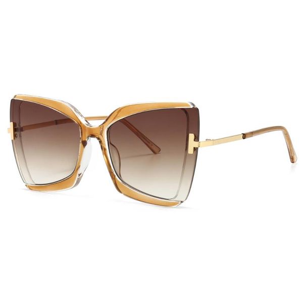 Veshion Butterfly Sunglasses Women Retro Brown Green 2021 Summer Ladies Big Sun Glasses Cat Eye Uv400 Beach Style, White;black
Veshion Butterfly Sunglasses Women Retro Brown Green 2021 Summer Ladies Big Sun Glasses Cat Eye Uv400 Beach Style, White;black