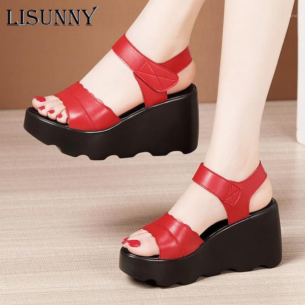 lisunny summer women shoes 8cm heel height open toe women sandals fashion sandals peep-toe platform lady summer shoes leather1, Black
lisunny summer women shoes 8cm heel height open toe women sandals fashion sandals peep-toe platform lady summer shoes leather1, Black