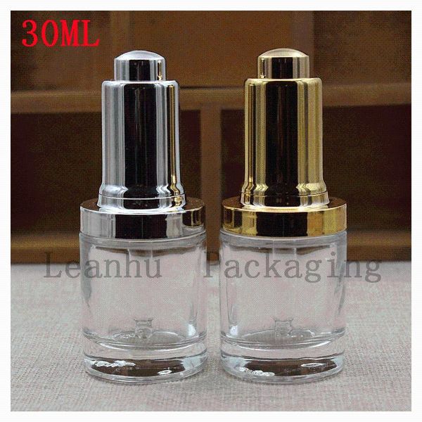 30 ml clear glass dropper essence oil bottles emulsion cosmetics packing bottle, 30 cc of essential oils, packaging container
30 ml clear glass dropper essence oil bottles emulsion cosmetics packing bottle, 30 cc of essential oils, packaging container