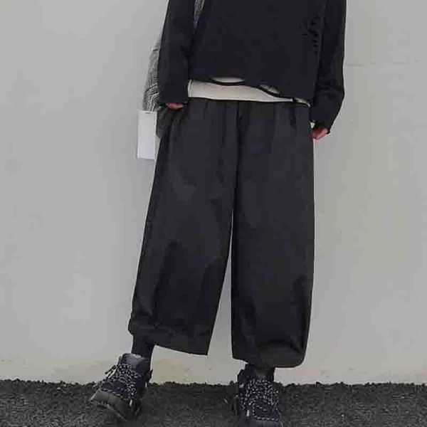 men's pants 1989 retro casual knickerbockers japanese fashion loose korean split trend men hip hop autumn, Black
men's pants 1989 retro casual knickerbockers japanese fashion loose korean split trend men hip hop autumn, Black