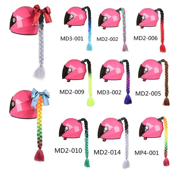 car motorcycle helmet braid woman motocross full face off road helmet decor sucker dual pigtail ponytail braids cosplay styling
car motorcycle helmet braid woman motocross full face off road helmet decor sucker dual pigtail ponytail braids cosplay styling