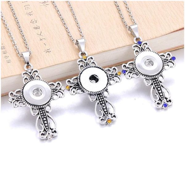 boom life new trendy faith cross style snap necklace & pendant with link chain fit 18mm snap button jewelry for wo bbyflu, Silver
boom life new trendy faith cross style snap necklace & pendant with link chain fit 18mm snap button jewelry for wo bbyflu, Silver