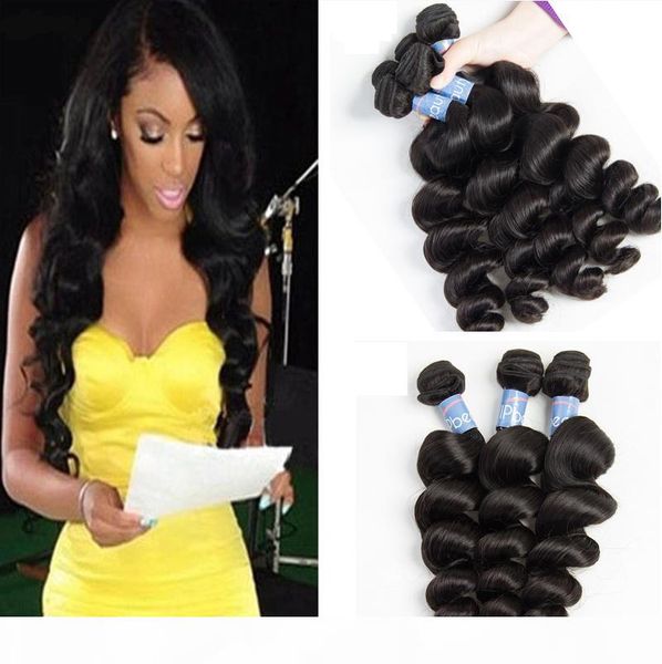 8a peruvian loose wave human hair weft hair weave extensions natural color dyeable bleachable unprocessed gali queen hair products 3pcs lot, Black
8a peruvian loose wave human hair weft hair weave extensions natural color dyeable bleachable unprocessed gali queen hair products 3pcs lot, Black