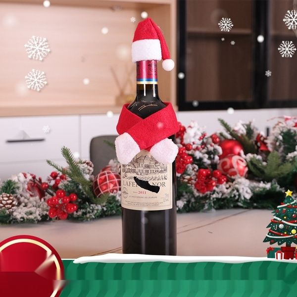 zoxj1 kaicheng 2020 new red christmas hat cap bottle wine bottle cover wine hat decoration ser christmas l family table decoration kg
zoxj1 kaicheng 2020 new red christmas hat cap bottle wine bottle cover wine hat decoration ser christmas l family table decoration kg