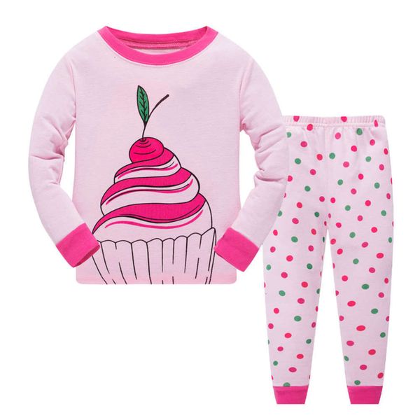 set children's home cloth girls' cartoon baby cotton dot long sve pajamas autumn and winter, Blue;red
set children's home cloth girls' cartoon baby cotton dot long sve pajamas autumn and winter, Blue;red