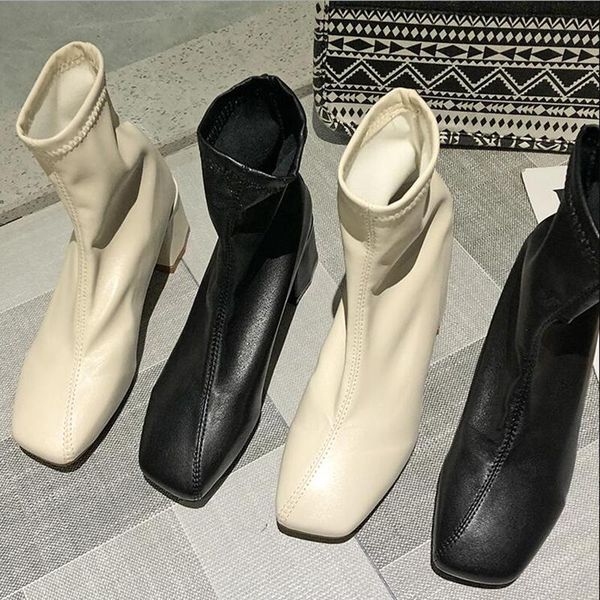boots ankle women shoes fashion high heel pu short 2021 autumn style comfortable d492, Black
boots ankle women shoes fashion high heel pu short 2021 autumn style comfortable d492, Black