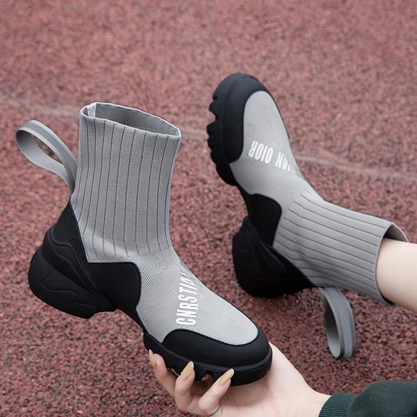 single monkey women shoes new brand spring autumn casual flats women shoes knitting fashion walking snow boots mujer sneakers, Black
single monkey women shoes new brand spring autumn casual flats women shoes knitting fashion walking snow boots mujer sneakers, Black