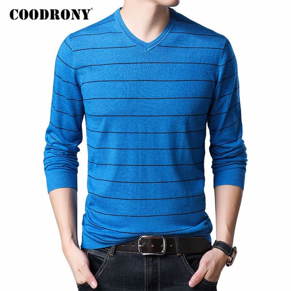 coodrony brand sweater men spring autumn v-neck pull homme cotton wool pullover men striped knitwear shirts mens sweaters c1047 201021, White;black
coodrony brand sweater men spring autumn v-neck pull homme cotton wool pullover men striped knitwear shirts mens sweaters c1047 201021, White;black