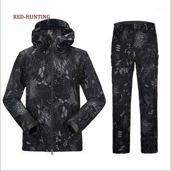 new tactical soft shell waterproof & windproof fleece hooded jacket and pants outdoor hunting suit1, Blue;black
new tactical soft shell waterproof & windproof fleece hooded jacket and pants outdoor hunting suit1, Blue;black