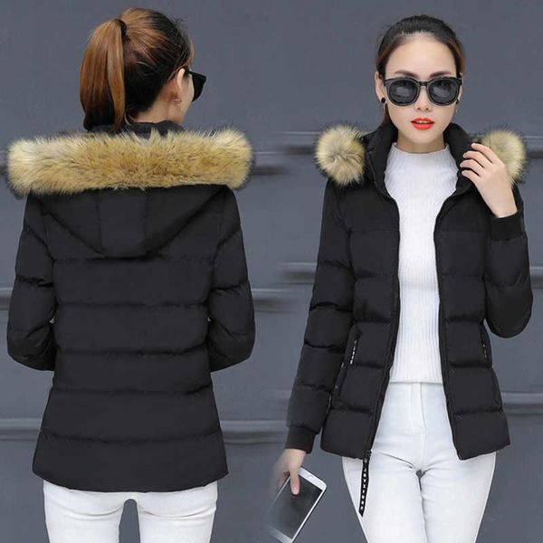 women's down & parkas large size plus big short winter jacket women parka coat fur collar 2021 female warm autumn snow clothes outerwea, Black
women's down & parkas large size plus big short winter jacket women parka coat fur collar 2021 female warm autumn snow clothes outerwea, Black