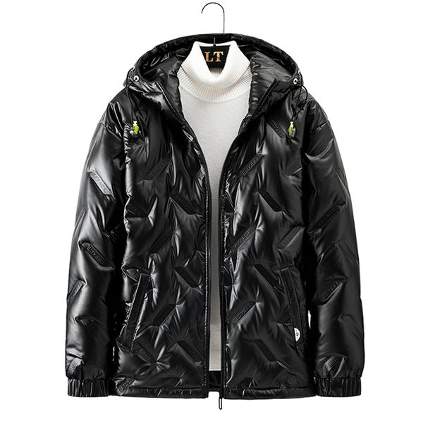new glossy down jacket men streetwear 2020 brand winter down coats mens warm puffer jacket high street male outerwear coat y1118, Black
new glossy down jacket men streetwear 2020 brand winter down coats mens warm puffer jacket high street male outerwear coat y1118, Black