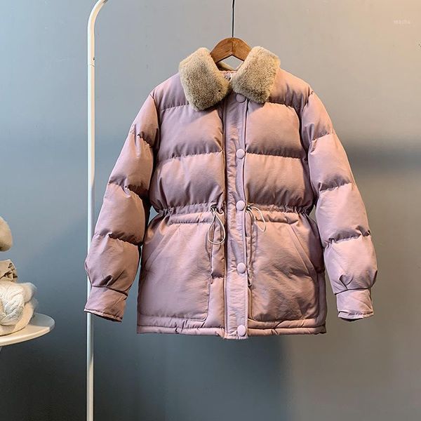 2021 winter down jacket coat women loose buttons female turn down collar outwear warm thicken velvet coat femme jk5431, Black
2021 winter down jacket coat women loose buttons female turn down collar outwear warm thicken velvet coat femme jk5431, Black