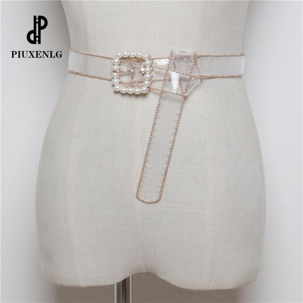 women's transparent belt pearl decoration women's plastic belt designer trend wild jeans lady pvc luxury brands 034, Black;brown
women's transparent belt pearl decoration women's plastic belt designer trend wild jeans lady pvc luxury brands 034, Black;brown