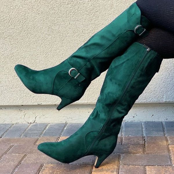 2020 new 2020 autumn and winter new cross-border independent station fashion boots european and american high heel belt buckle middle boots, Black
2020 new 2020 autumn and winter new cross-border independent station fashion boots european and american high heel belt buckle middle boots, Black