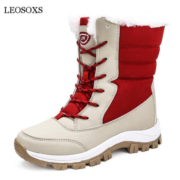 boots leosoxs non-slip women plush winter warm female mid-calf platform snow outdoor plus size woman cotton shoes 42, Black
boots leosoxs non-slip women plush winter warm female mid-calf platform snow outdoor plus size woman cotton shoes 42, Black