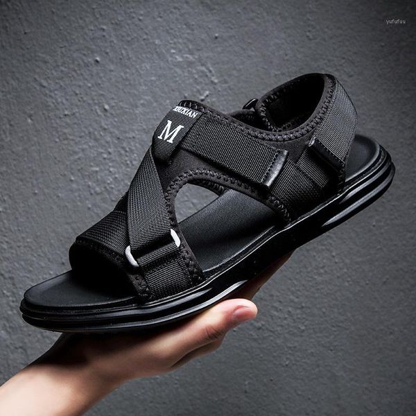 men sandals flats comfortable men summer sandals shoes breathable beach casual male slippers chaussure homme1, Black
men sandals flats comfortable men summer sandals shoes breathable beach casual male slippers chaussure homme1, Black