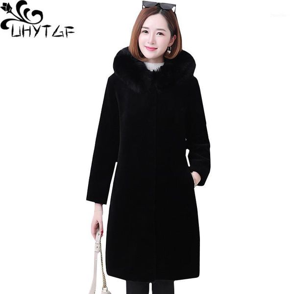 uhytgf s-5xl fashion imitation fur collar winter fur jacket women sheep shearing warm long outerwear ladies11131, Black
uhytgf s-5xl fashion imitation fur collar winter fur jacket women sheep shearing warm long outerwear ladies11131, Black