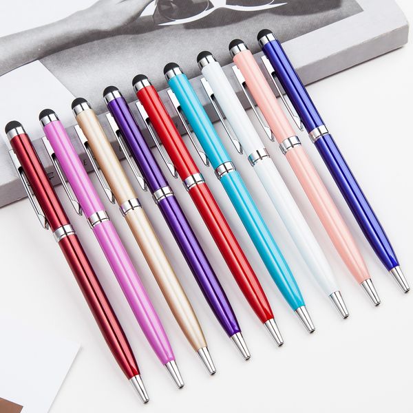 touch screen ballpoint pen metal durable 1.0mm ballpoint pen fashion oil ballpoint pens writing supplies advertising gift vt1775, Blue;orange
touch screen ballpoint pen metal durable 1.0mm ballpoint pen fashion oil ballpoint pens writing supplies advertising gift vt1775, Blue;orange