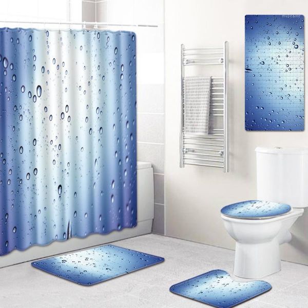 shower curtains 5pcs waterproof bathroom decor bath curtain non-slip flannel toilet carpet rugs mat set set1
shower curtains 5pcs waterproof bathroom decor bath curtain non-slip flannel toilet carpet rugs mat set set1