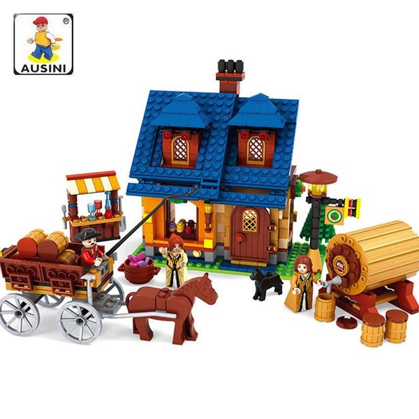 ausini 686pcs сделать винный дом модель здания kits city farm house building blocks развивающие игрушки хобби подарочные yxllzh ly_bags
ausini 686pcs сделать винный дом модель здания kits city farm house building blocks развивающие игрушки хобби подарочные yxllzh ly_bags