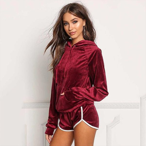 velvet suit two piece autumn winter long sleeve pant velour tracksuit sets for women sporting suit, Gray
velvet suit two piece autumn winter long sleeve pant velour tracksuit sets for women sporting suit, Gray