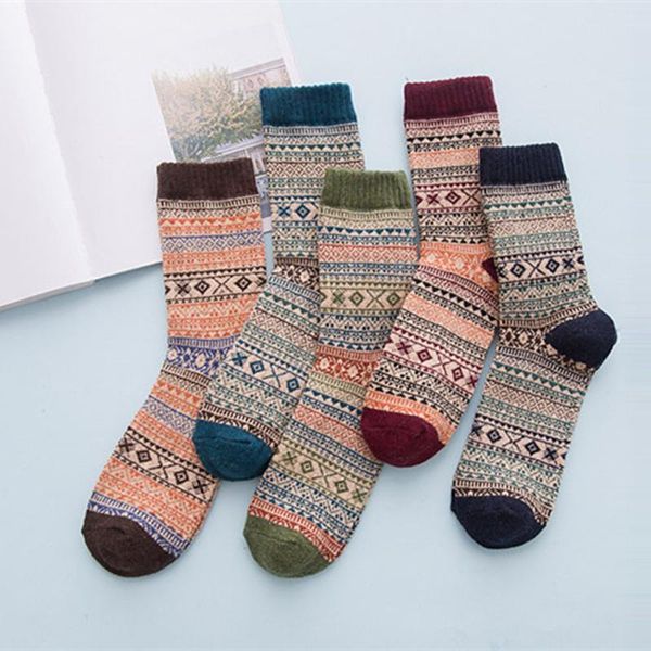 men's socks 5 pair mens vintage ethnic woolen warm long checked striped geometric ribbed knit fb, Black
men's socks 5 pair mens vintage ethnic woolen warm long checked striped geometric ribbed knit fb, Black