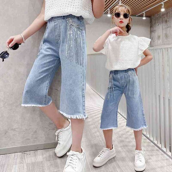 teen girls short jeans with sequined tassel summer arrivals fashion korean thin denim middle pants for kids 4-13yrs, Black
teen girls short jeans with sequined tassel summer arrivals fashion korean thin denim middle pants for kids 4-13yrs, Black